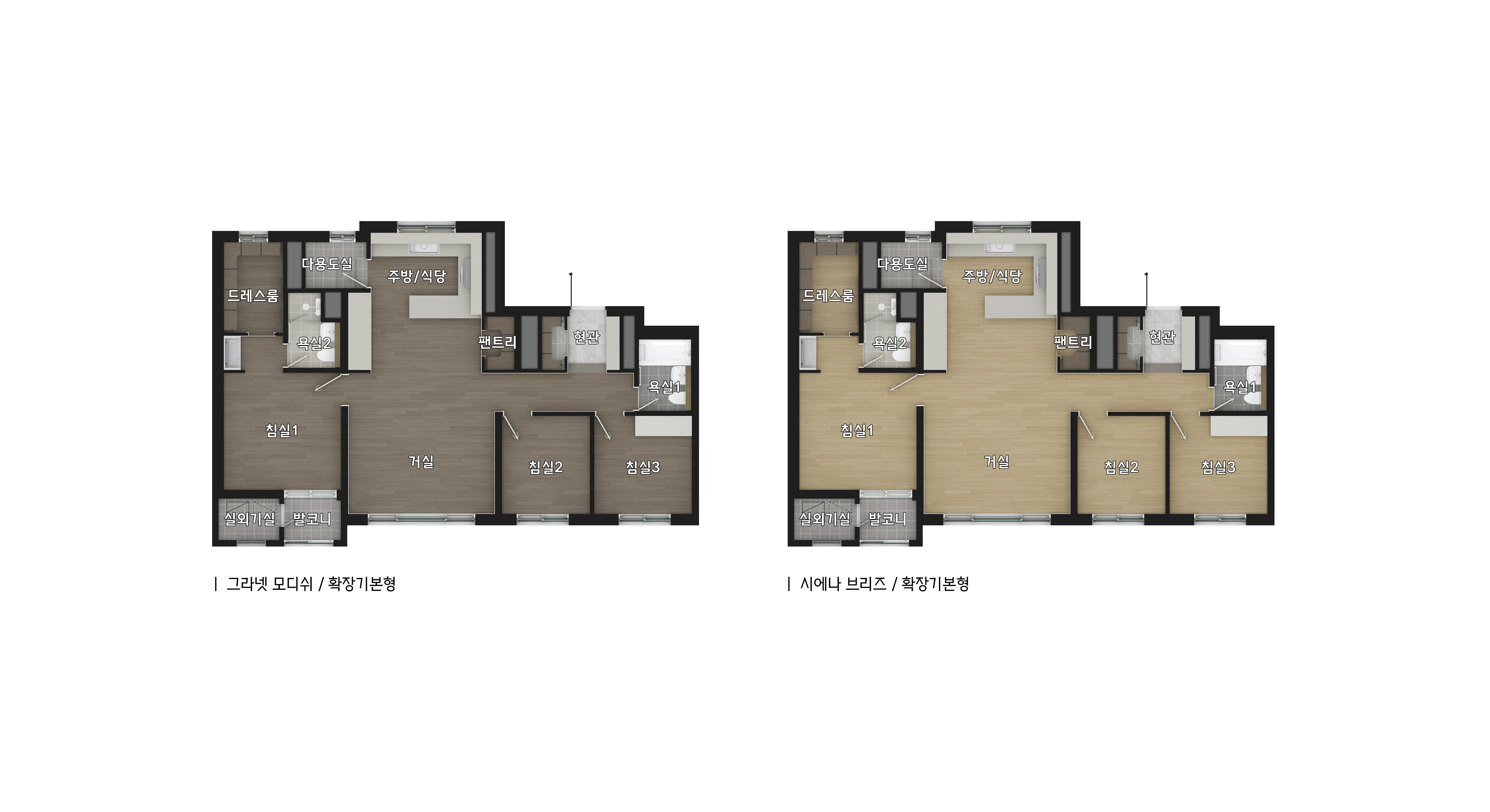 84C평면도(확장형) 이미지