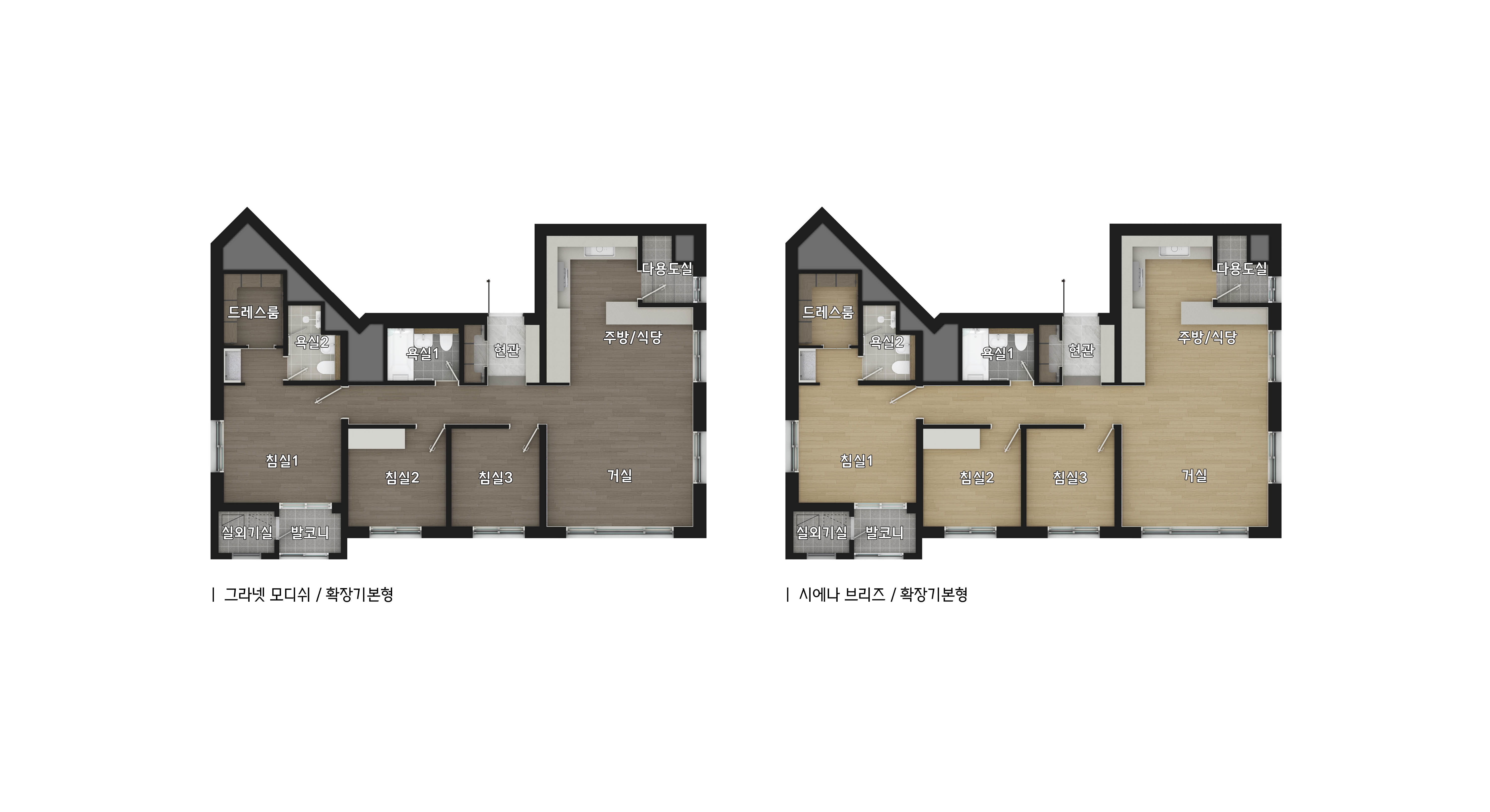 84I평면도(확장형) 이미지