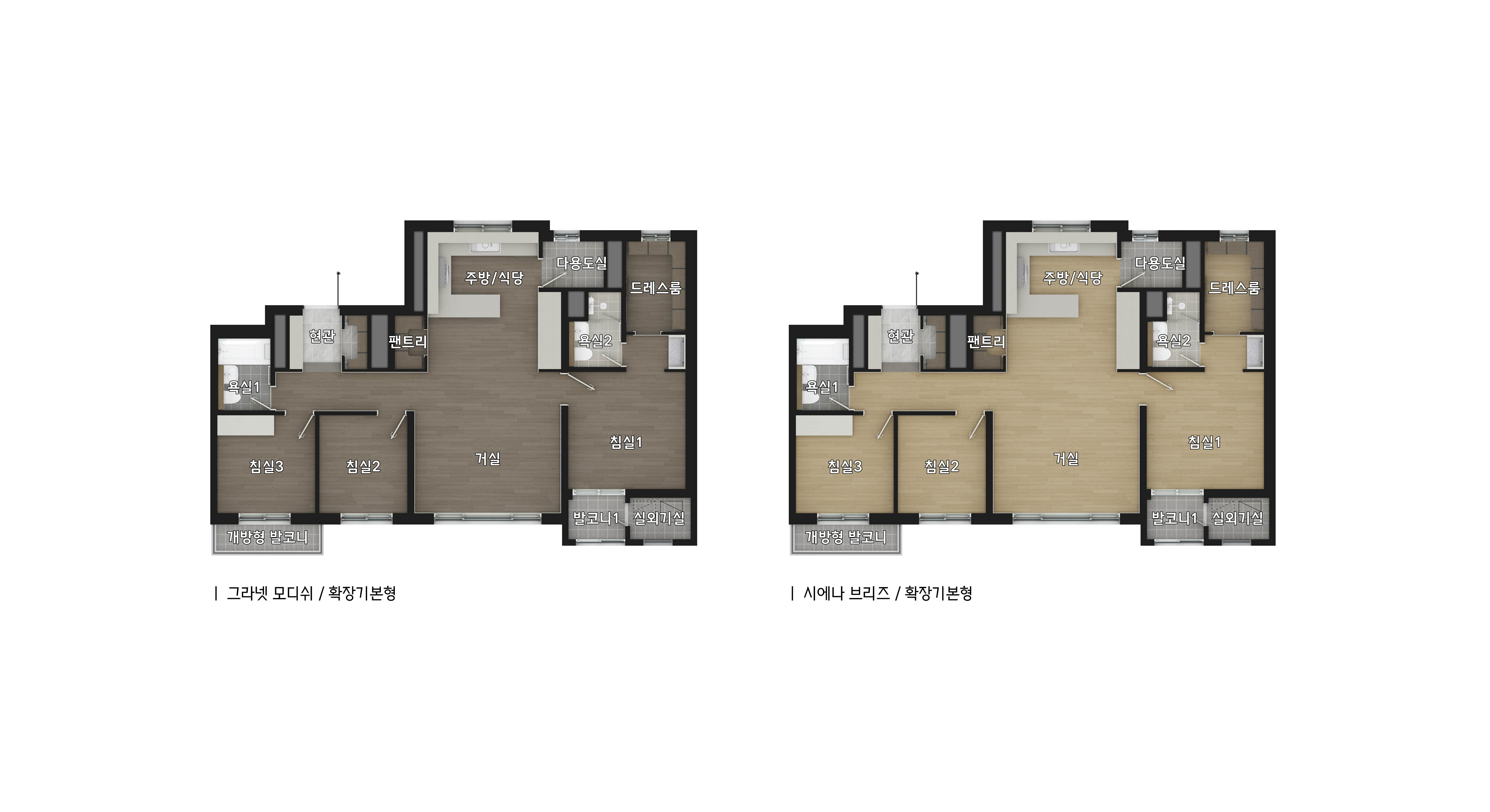 84B평면도(확장형) 이미지