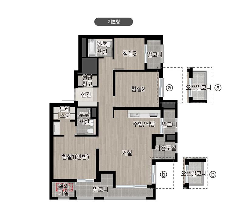 84B평면도(기본형) 이미지